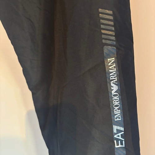 Emporio Armani tracksuit size M like new, black and turquoise