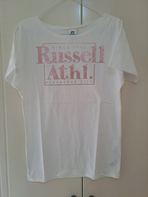 Russell Athletic women's t-shirt white size M new with tag