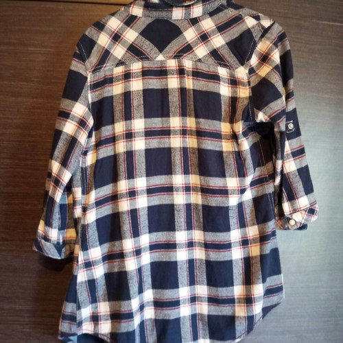 Checked shirts set like new, size M, three pieces