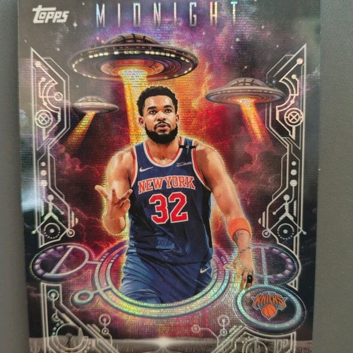 2025-26 Topps Midnight Karl Anthony-Towns Daydreamers #DD-2 NY Knicks like new