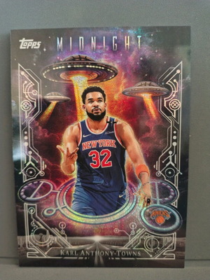 2025-26 Topps Midnight Karl Anthony-Towns Daydreamers #DD-2 NY Knicks like new