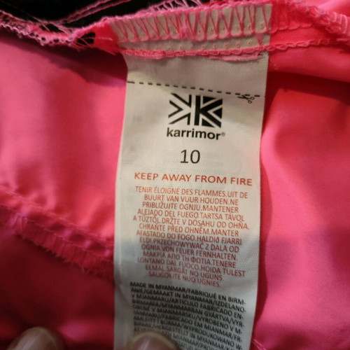 Karrimor women's small pink waterproof jacket like new