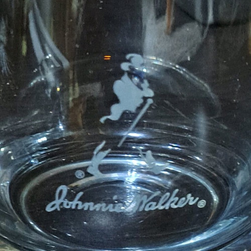 Jonnie Walker whiskey glasses set of 5 new, large