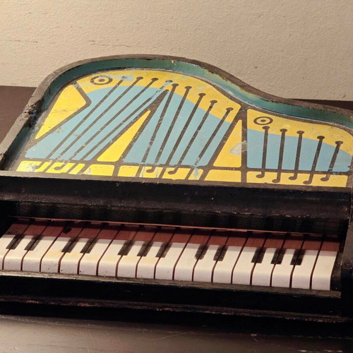 Retro piano used vintage from 60s-70s functional
