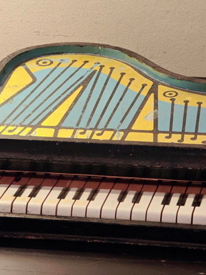 Retro piano used vintage from 60s-70s functional