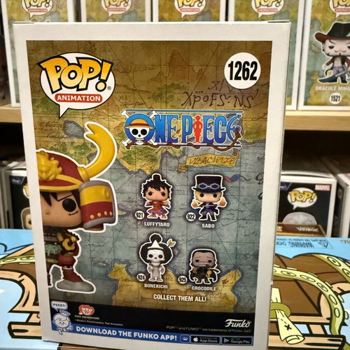 Funko Pop One Piece Armored Luffy 1262 like new