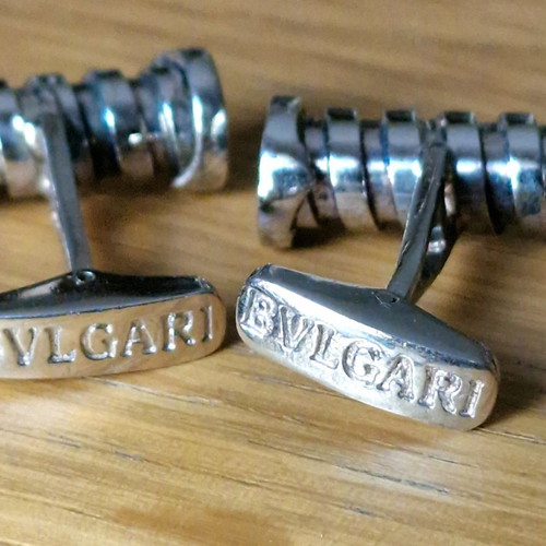 Bvlgari cufflinks used