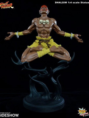 Dhalsim Statue Base 1:4 scale like new