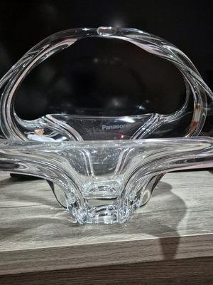 Crystal fruit bowl like new