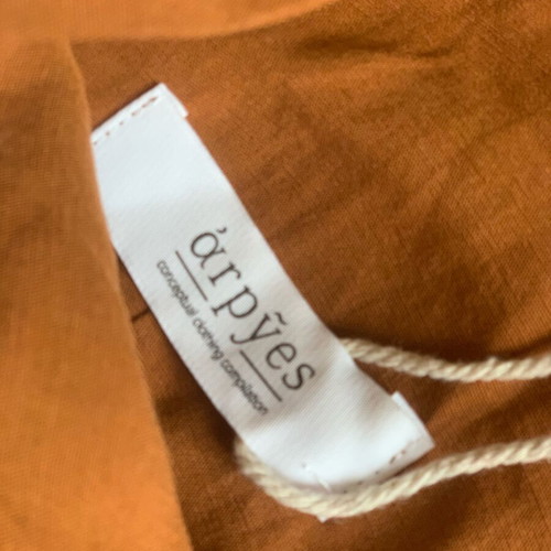 Arpyes Molly Boho Top new, terracotta, size M
