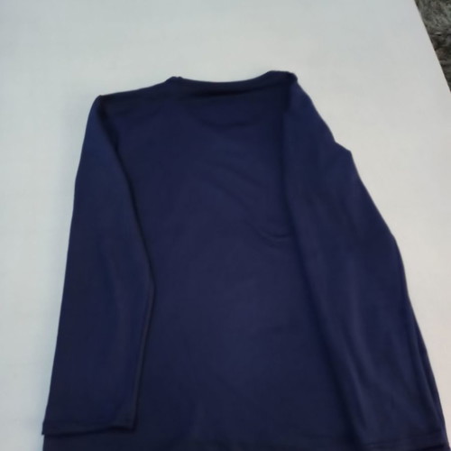 Thermal long sleeve shirt used, blue, size L
