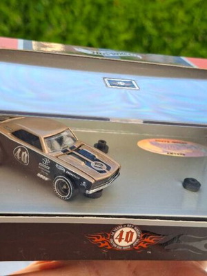2008 Hot Wheels 40th Anniversary Japan Convention 67 Chevy Camaro new