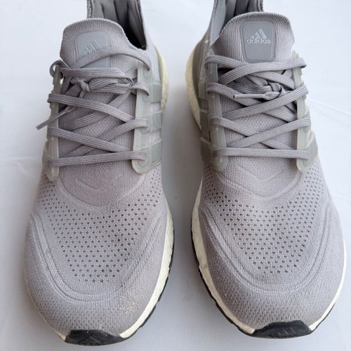 Adidas Ultraboost 21 grey athletic shoes size 47 like new