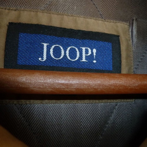 Joop! trench coat with wool lining, XXL, olive green, with minor wear