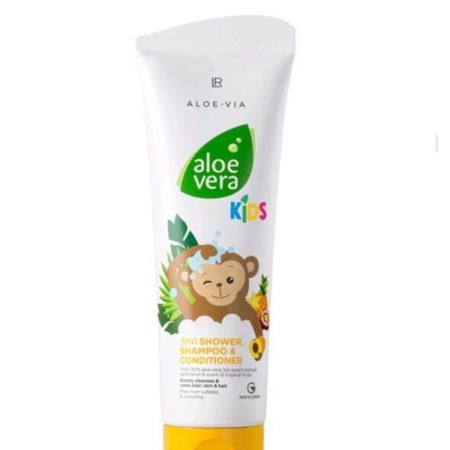 Aloe Vera Kids 3 in 1 Shower, Shampoo & Conditioner 250 ml