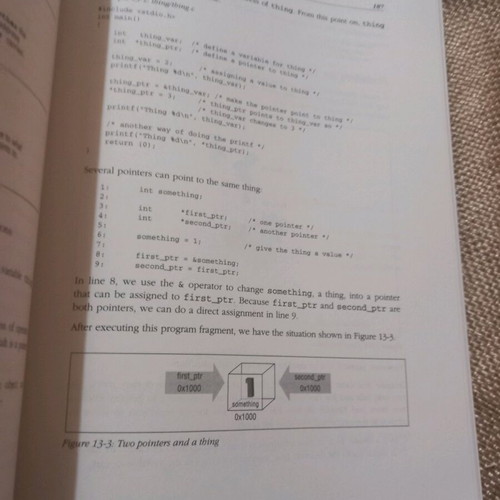 Practical C book used, English language