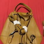 Women's backpack bag beige new