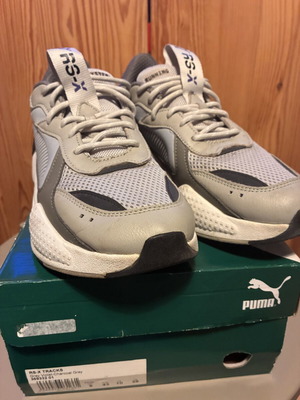 Puma RS-X Tracks sneakers like new, size EU43, gray and green