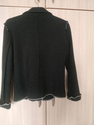 Wool black jacket cardigan S used