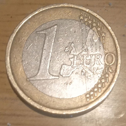 1 euro 2000 like new, France