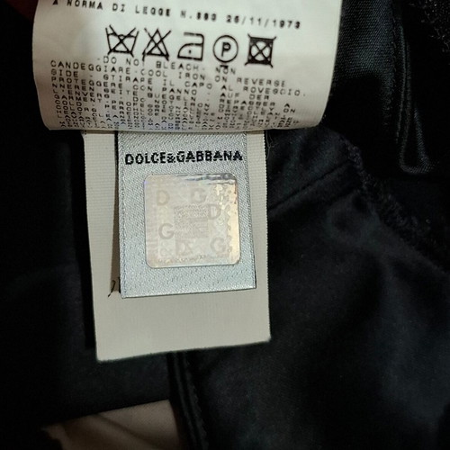 Dolce & Gabbana Black Satin-Look Cocktail Mini Dress IT 40 like new
