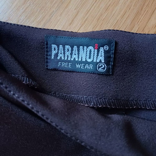 Midi skirt Paranoia used with brown belt