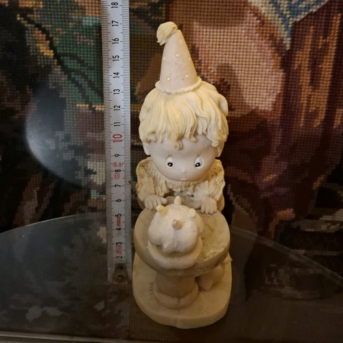 Vintage birthday boy figure used