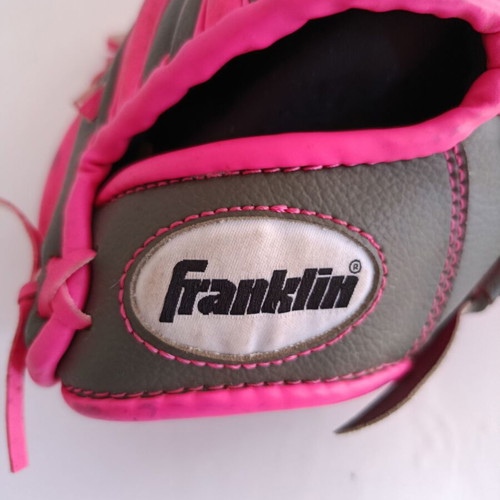 Franklin leather baseball glove 9 1/2" Junior like new