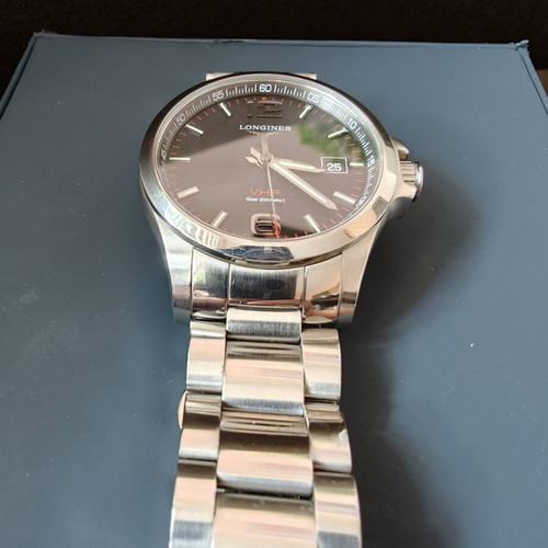Longines Conquest V.H.P 41mm men's watch, grey