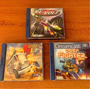 3 SEGA Dreamcast games