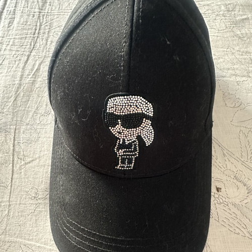 Karl Lagerfeld hat like new, black, size S