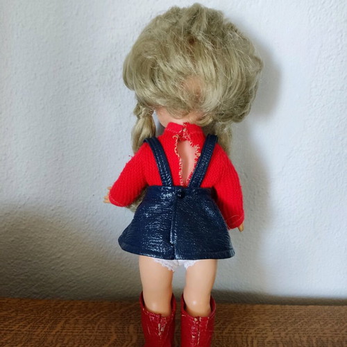 Kehagia doll Fani used, height 33cm, with one open eye