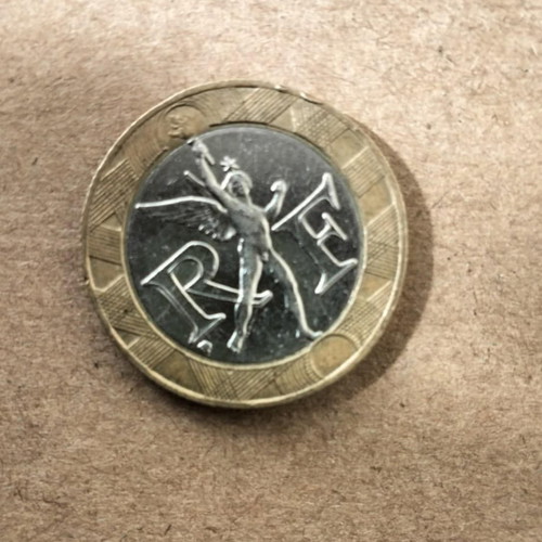 Coin 10 francs France 1989 used