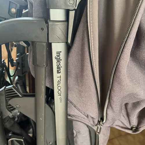 Inglesina Trilogy Quattro System stroller set like new, sidereal grey