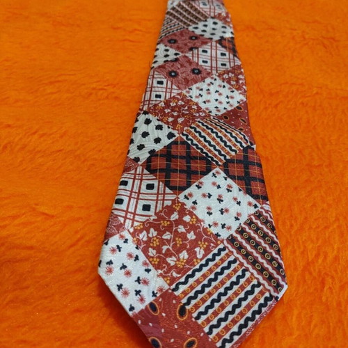90s Vintage Tie Giorgio Refaelli New, Multicolor