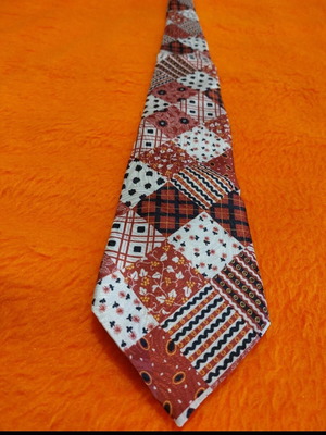90s Vintage Tie Giorgio Refaelli New, Multicolor