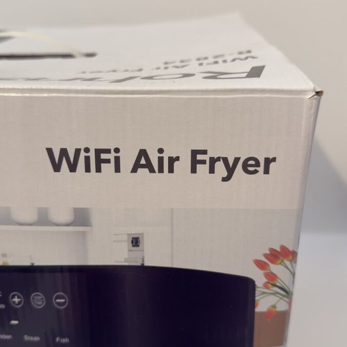 Rohnson Air Fryer R-2834 8L with Wi-Fi like new, black