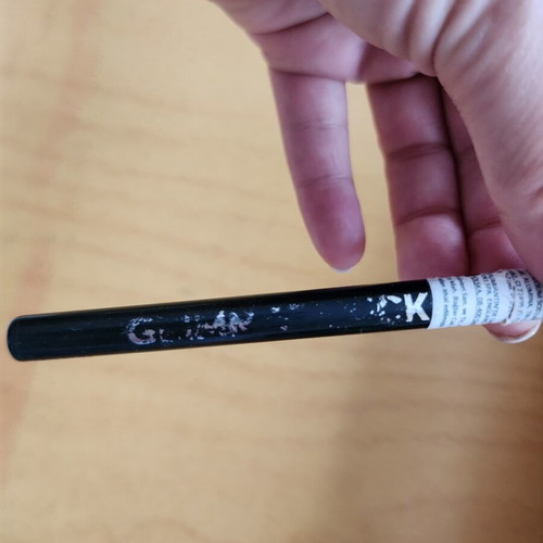 Avon black eyeliner lightly used, soft texture