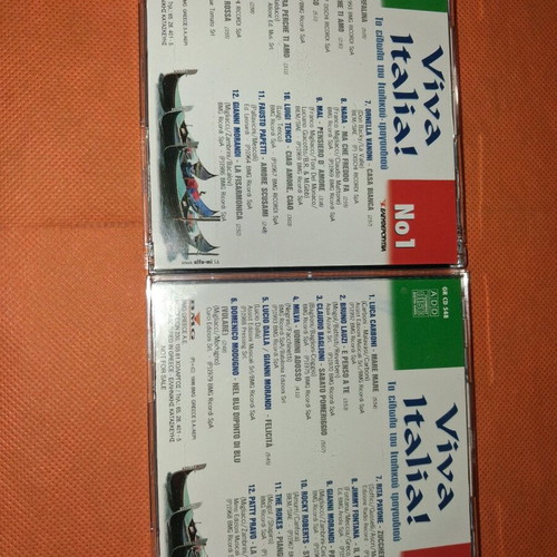 Viva Italia collection 6 CDs like new