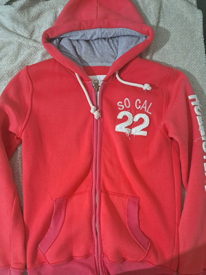Hollister jacket like new, pink, size M