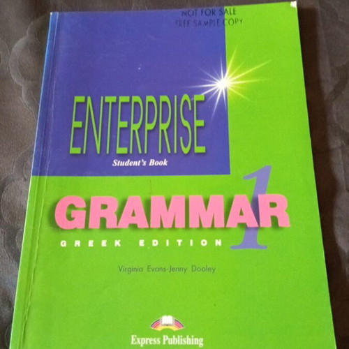 Enterprise Grammar 1 English book used