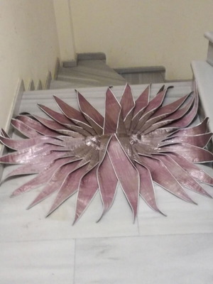 Handmade decorative item made of fabrics for decor new
