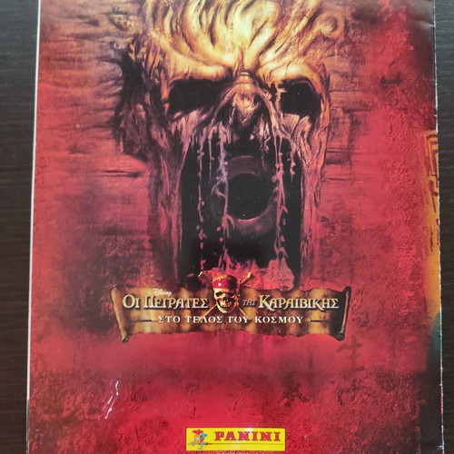 Panini album Pirates of the Caribbean At World's End used