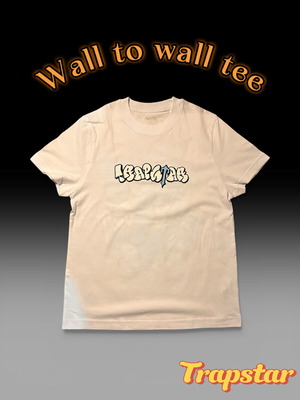 Trapstar Wall To Wall Tee καινούργιο, μέγεθος XS-S, άσπρο και μπλε