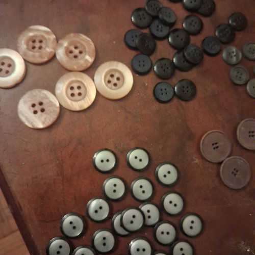 Buttons assorted new