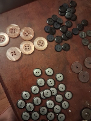 Buttons assorted new