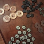 Buttons assorted new