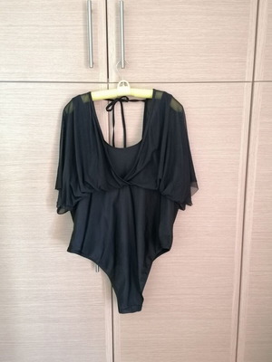 Original Multifunctional One-Piece Swimsuit like new, black 4XL