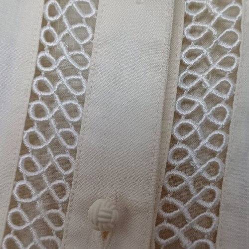 Linen shirt like new, size 48, io collezioni, beige