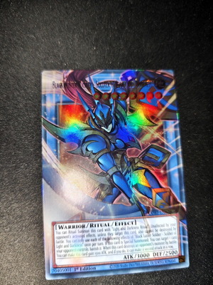 Black Luster Soldier Soldier of Light and Darkness full art card like new
